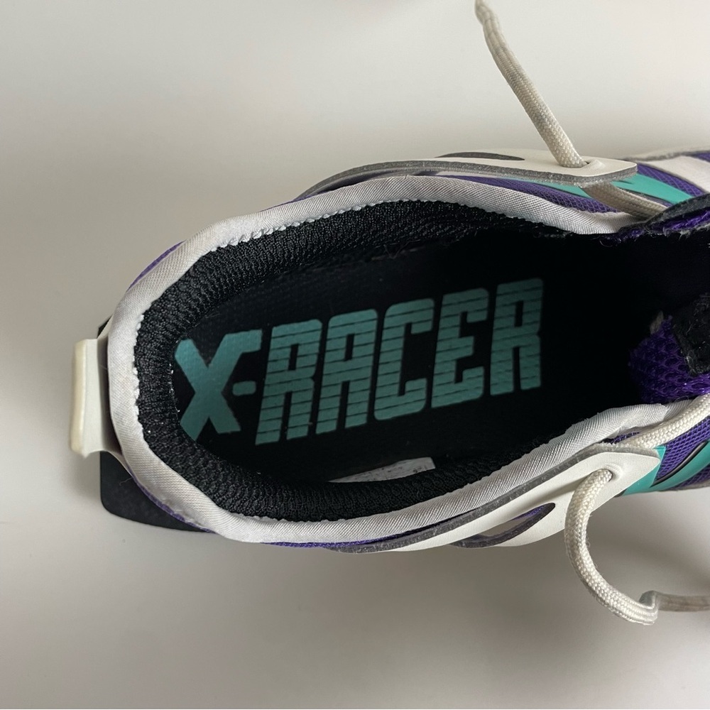 New Balance X-Racer Women’s Size 8B Running Shoes XRCT Teal Magnetic Blue Purple - Picture 12 of 13